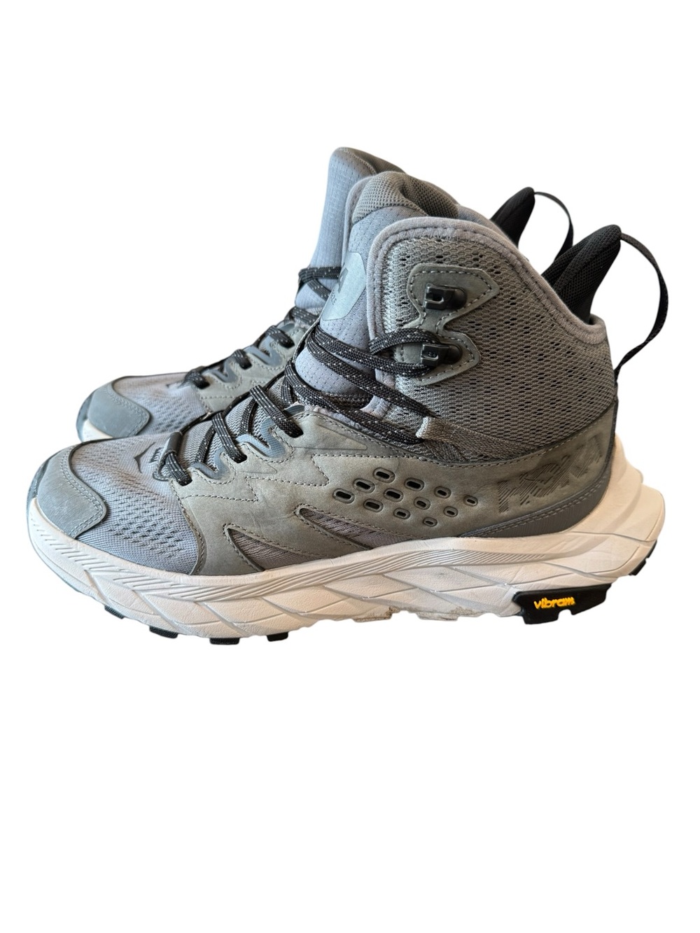 Hoka Anacapa Breeze Mid Men’s Sz 8D Hiking Sneakers Boots